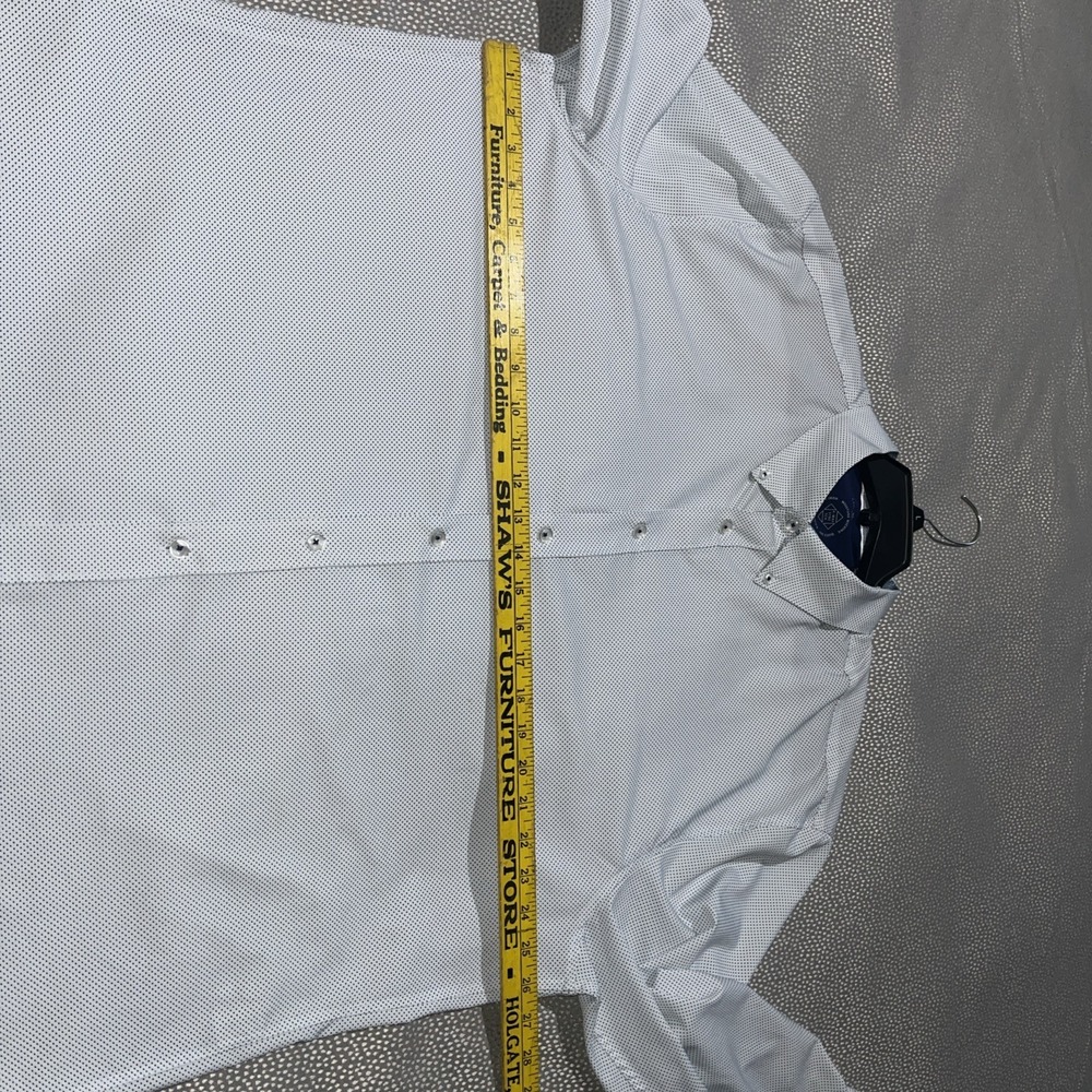 Con.Struct MOSAIC GEO PERFORMANCE DRESS SHIRT 4 Way Stretch Wrinkle Free 2XL - Picture 4 of 10